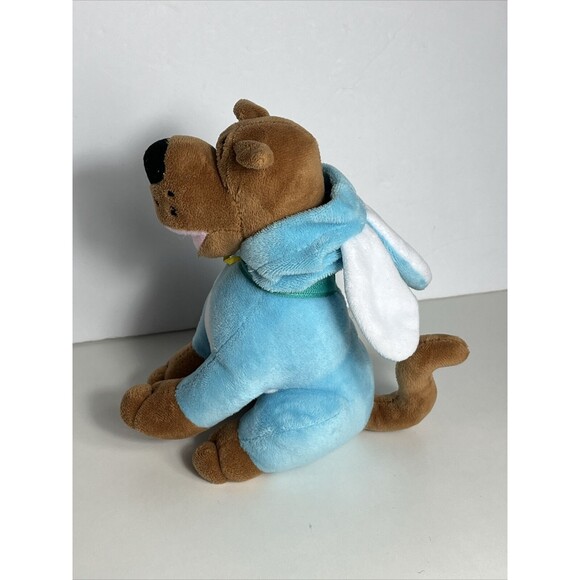 Grupo Ruz Scooby Doo 8" Plush Stuffed Toy in Blue Bunny Rabbit Suit - Picture 3 of 8